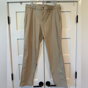 Lululemon Athletica Tan Commission Classic Pant with Relaxed Fit